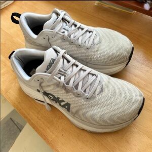 Hoka Gaviota 5 Gray Running Shoes